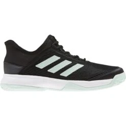 ADIDAS PERFORMANCE Adidas Tennisschuhe Adizero Club Allcourt Schwarz/mint Kinder