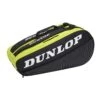 Dunlop Tennis-Racketbag (Schlägertasche, 2 Hauptfächer) SX Club Schwarz/gelb 10er -TENNISTOWN Verkäufe DT22 10325361 SX CLUB2010RKT20BLK YLW JPG 1200x1200 1