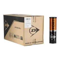 Dunlop Tennisbälle Fort Clay Court (Sandplatz) Dose 18x4er Im Karton