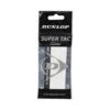 Dunlop Overgrip Super Tac 0.5mm - Extrem Griffig, Feuchtigkeitsabsorbierend - Weiss - 1 Stück -TENNISTOWN Verkäufe Dunlop 10298357 super tac white 1pc 1024x1024 1