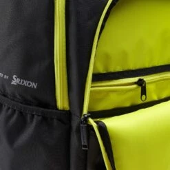 Dunlop Rucksack Srixon SX Performance (Haupt- Und Schlägerfach) Schwarz/gelb - 30 Liter -TENNISTOWN Verkäufe Dunlop 10325360 SX PERFORMANCE20BACKPACK Rucksack203 900x900 1