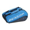 Dunlop Srixon Tennis-Racketbag FX Performance (Schlägertasche, 3 Hauptfächer, Thermofach) Schwarz/blau 12er -TENNISTOWN Verkäufe Dunlop 10337120 FX PERFORMANCE 12RKT THERMO Tasche202 1200x1200 1