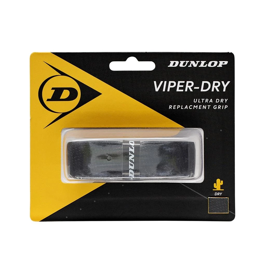 Dunlop Basisband Viper Dry (perforiert, Ultra Dry) 1,8mm Schwarz - 1 Stück 3 Dunlop Basisband Viper Dry (perforiert, Ultra Dry) 1,8mm Schwarz - 1 Stück