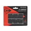 Dunlop Overgrip U Sweat 0.5mm - Feuchtigkeitsabsorbierend, Griffig - Schwarz - 3 Stück -TENNISTOWN Verkäufe Dunlop 613270 dt19 613270 u sweat20overgrip20black203pcs 1 1024x1024 1