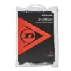 Dunlop Overgrip U-Sweat 0.5mm - Feuchtigkeitsabsorbierend, Griffig - Schwarz 12er Clip-Beutel -TENNISTOWN Verkäufe Dunlop U Sweat Overgrip 10er schwarz Front 613272 780x780 1