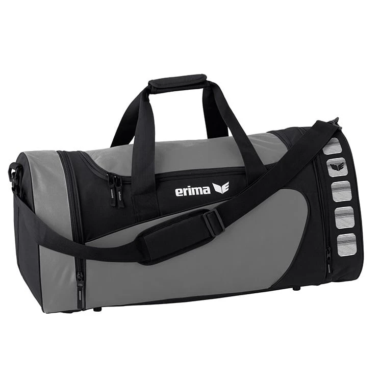Erima Sporttasche Club 5 Größe S (28 Liter, 49x23x25cm) Granitgrau/schwarz 3 Erima Sporttasche Club 5 Größe S (28 Liter, 49x23x25cm) Granitgrau/schwarz