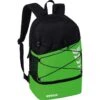 Erima Rucksack Six Wings - Multifunktionsrucksack Mit Doppel-Reißverschluss - Grün/schwarz -TENNISTOWN Verkäufe Erima Rucksack SIX WINGS 7232323 1 768x768 1