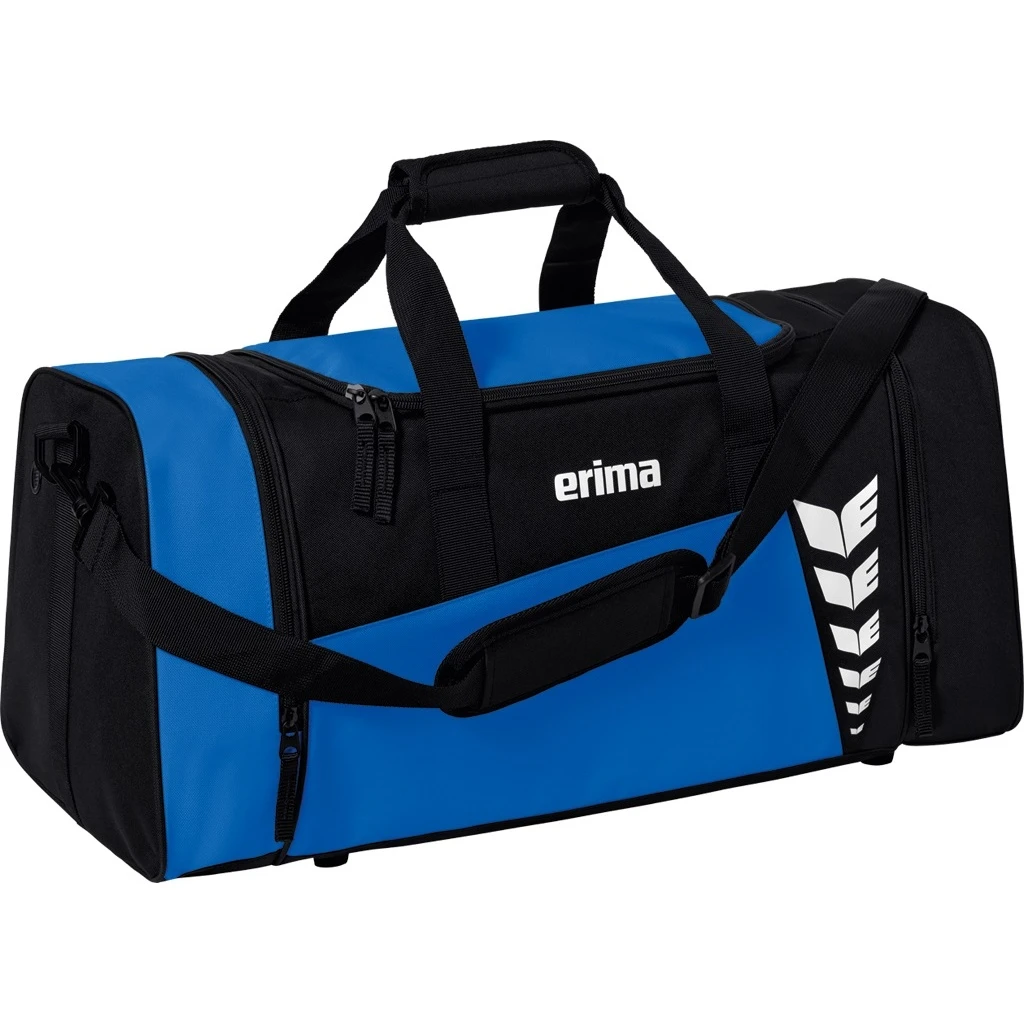Erima Sporttasche Six Wings (Größe S - 28 Liter) Royalblau/schwarz 49x23x25cm 3 Erima Sporttasche Six Wings (Größe S - 28 Liter) Royalblau/schwarz 49x23x25cm