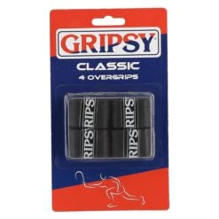 Gripsy Overgrip Classic 0.5mm Schwarz 4er