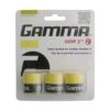 Gamma Overgrip Grip 2 0.4mm Gelb 3er -TENNISTOWN Verkäufe Gamma Grips2 Overgrip gelb 1200x1200 1