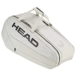 Head Tennis-Racketbag Pro X Racquet Bag M (Schlägertasche, 2 Hauptfächer) 2023 Corduroy Weiss 6er -TENNISTOWN Verkäufe Head 260043 YUBK Pro X Racquet Tasche 2 1000x1000 1