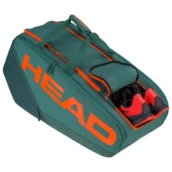 Head Tennis-Racketbag Pro Racquet Bag XL (Schlägertasche, 3 Hauptfächer) 2023 Cyangrün/orange 12er 8 Head Tennis-Racketbag Pro Racquet Bag XL (Schlägertasche, 3 Hauptfächer) 2023 Cyangrün/orange 12er -TENNISTOWN Verkäufe Head 260203 DYFO Pro Racquet Tasche 3 1000x1000 1