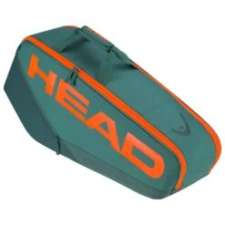 Head Tennis-Racketbag Pro Racquet Bag L (Schlägertasche, 2 Hauptfächer) 2023 Cyangrün/orange 9er -TENNISTOWN Verkäufe Head 260213 DYFO Pro Racquet Tasche 2 1000x1000 1