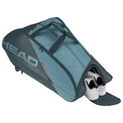 Head Tennis-Racketbag Tour Racquet Bag XL (Schlägertasche, 3 Hauptfächer) 2023 Cyanblau 12er -TENNISTOWN Verkäufe Head 260703 CB Tour Racquet Tasche 4 1000x1000 1
