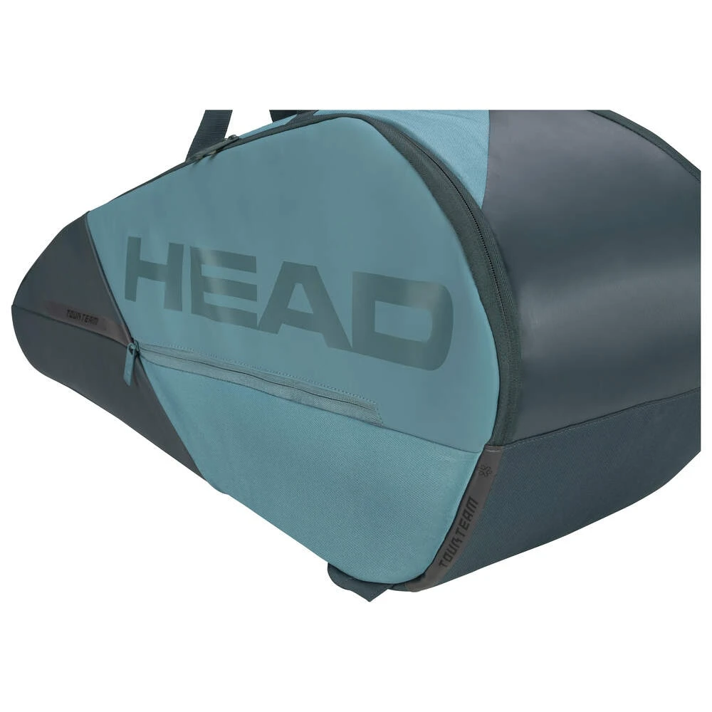 Head Tennis-Racketbag Tour Racquet Bag M (Schlägertasche, 2 Hauptfächer) 2023 Cyanblau 6er 6 Head Tennis-Racketbag Tour Racquet Bag M (Schlägertasche, 2 Hauptfächer) 2023 Cyanblau 6er – Bild 4