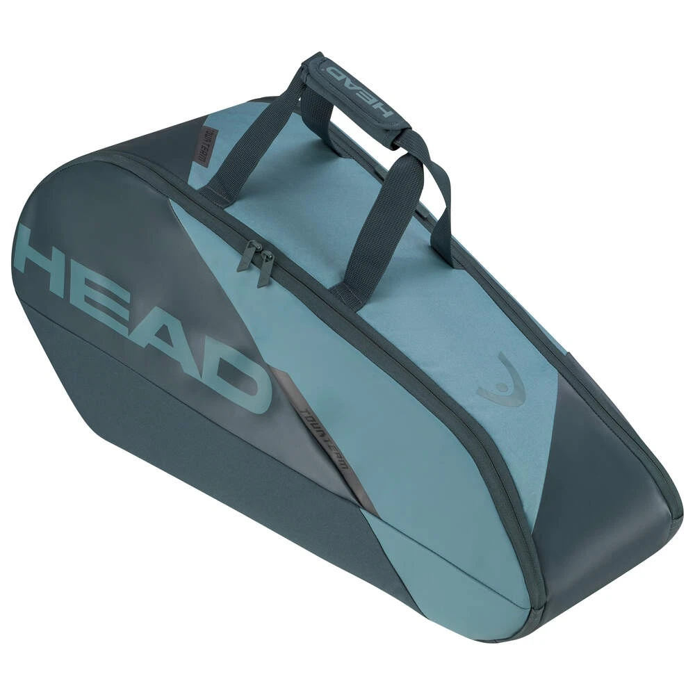 Head Tennis-Racketbag Tour Racquet Bag M (Schlägertasche, 2 Hauptfächer) 2023 Cyanblau 6er 5 Head Tennis-Racketbag Tour Racquet Bag M (Schlägertasche, 2 Hauptfächer) 2023 Cyanblau 6er – Bild 3
