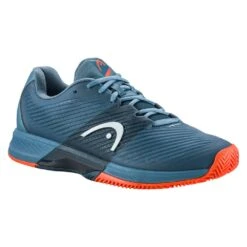 Head Tennisschuhe Revolt Pro 4.0 Clay/Sandplatz Blaugrau/orange Herren -TENNISTOWN Verkäufe Head 273132 BSOR Revolt Pro Tennisschuh 1000x1000 1