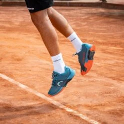 Head Tennisschuhe Revolt Pro 4.0 Clay/Sandplatz Blaugrau/orange Herren -TENNISTOWN Verkäufe Head 273132 BSOR Revolt Pro Tennisschuh 4 1000x1000 1