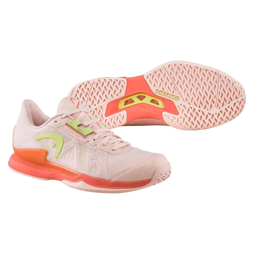 Head Tennisschuhe Sprint Pro 3.5 Allcourt Lachsorange Damen 3 Head Tennisschuhe Sprint Pro 3.5 Allcourt Lachsorange Damen