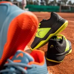 Head Tennisschuhe Revolt Pro 4.0 Clay/Sandplatz Schwarz/gelb Kinder -TENNISTOWN Verkäufe Head 275012 Revolt PRo Kinderschuh 4 1000x1000 1