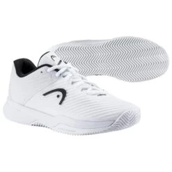 Head Tennisschuhe Revolt Pro 4.0 Clay/Sandplatz 2023 Weiss Kinder