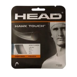 Besaitung Mit Tennissaite Head Hawk Touch (Haltbarkeit+Kontrolle) Anthrazitgraugrau -TENNISTOWN Verkäufe Head 281204 AN Hawk Touch 1200x1200 1
