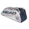 Head Racketbag Tour Team (Schlägertasche, 2 Hauptfächer) Silber/navyblau 9R -TENNISTOWN Verkäufe Head 283171 NVSI Tour Team Tasche 1200x1200 1