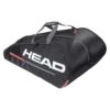 Head Tennis-Racketbag Tour Team Megacombi (Schlägertasche, 3 Hauptfächer) Schwarz/orange 15R -TENNISTOWN Verkäufe Head 283412 Tour Team 15R Tasche 1000x1000 1