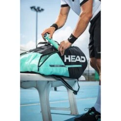 Head Tennis-Racketbag Tour Team (Schlägertasche, 3 Hauptfächer) Schwarz/mint 12R -TENNISTOWN Verkäufe Head 283422 BKMI Tour Team Tasche 3 1000x1000 1