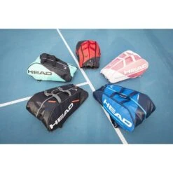 Head Tennis-Racketbag Tour Team (Schlägertasche, 3 Hauptfächer) Schwarz/orange 12R -TENNISTOWN Verkäufe Head 283422 RSWH Tour Team Tasche 3 1000x1000 4
