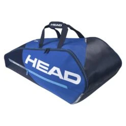 Head Racketbag Tour Team (Schlägertasche, 2 Hauptfächer) Blau/navyblau 9R