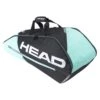 Head Tennis-Racketbag Tour Team (Schlägertasche, 2 Hauptfächer) Schwarz/mint 6R -TENNISTOWN Verkäufe Head 283482 BKMI Tour Team Tasche 1000x1000 1