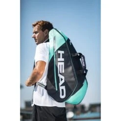 Head Tennis-Racketbag Tour Team (Schlägertasche, 2 Hauptfächer) Schwarz/mint 6R -TENNISTOWN Verkäufe Head 283482 BKMI Tour Team Tasche 2 1000x1000 1