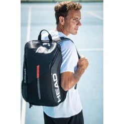 Head Rucksack Tour Team (mit Schuhfach) 29 Liter Schwarz/orange -TENNISTOWN Verkäufe Head 283512 BKOR Tour Team Rucksack 3 1000x1000 1