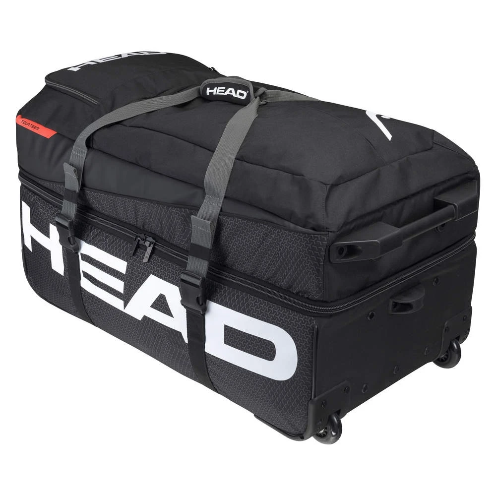 Head Tour Team Sport-Reisetasche Travelbag Mit Rollen 3 Haupt-Innenfächern Schwarz 6 Head Tour Team Sport-Reisetasche Travelbag Mit Rollen 3 Haupt-Innenfächern Schwarz – Bild 4