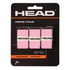 Head Overgrip Prime Tour 0.6 Mm (Komfort, Griffigkeit) Pink 3er