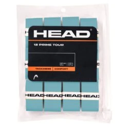 Head Overgrip Prime Tour 0.6 Mm (Komfort, Griffigkeit) Blau 12er Clip-Beutel
