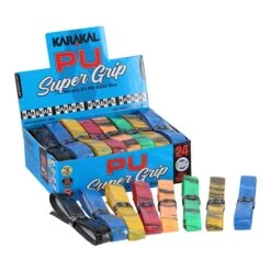 Karakal Basisband PU Super Grip Meliert 1.8mm Farblich Sortiert 24er Box