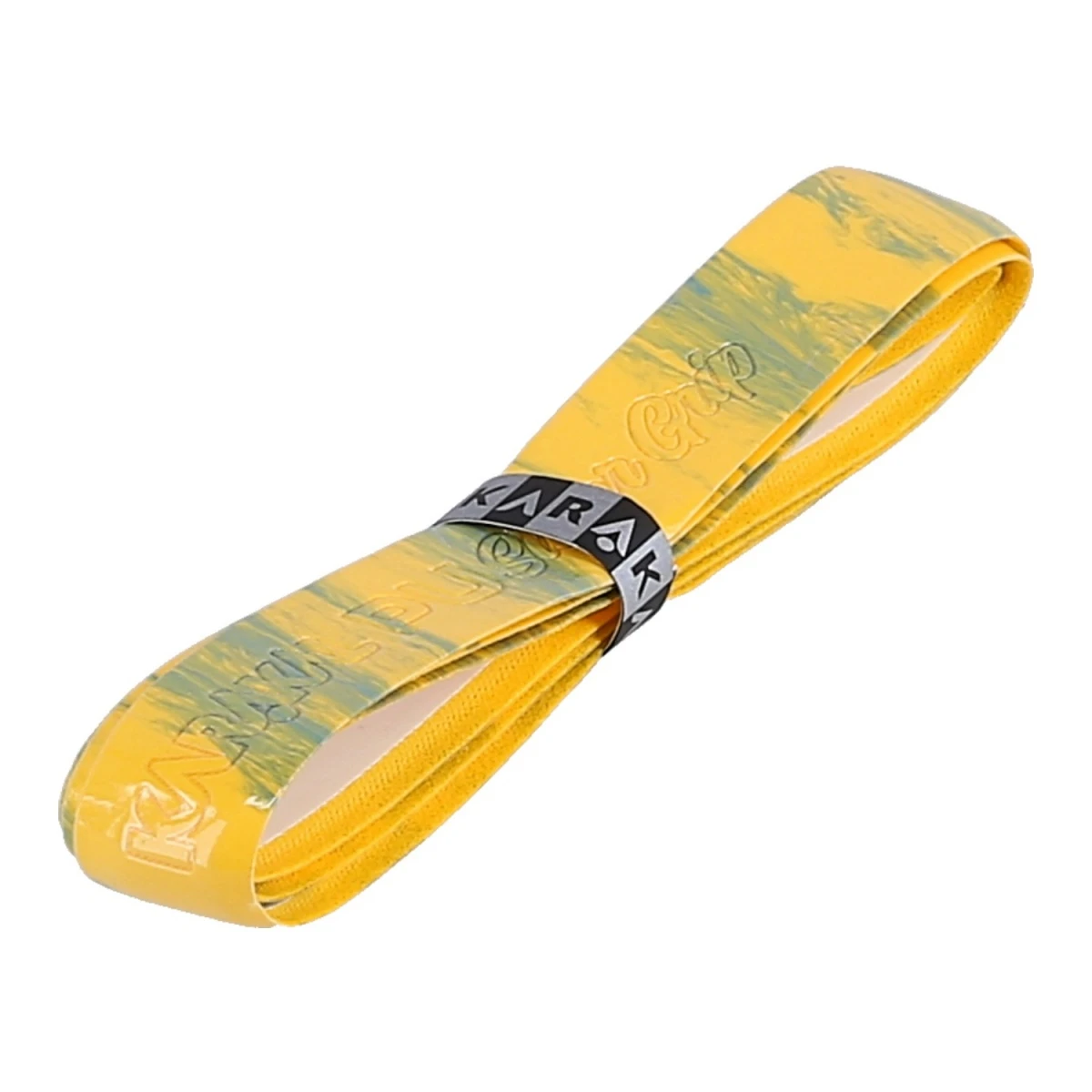 Karakal Basisband PU Super Grip Meliert 1.8mm Gelb/blau - 1 Stück 4 Karakal Basisband PU Super Grip Meliert 1.8mm Gelb/blau - 1 Stück – Bild 2