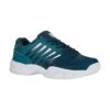 KSwiss Tennisschuhe BigShot Light 4 Indoor/Carpet/Teppich Grünblau Herren -TENNISTOWN Verkäufe KSWISS 07137 436 TENNIS INDOOR BIG SHOT LIGHT 4 1 960x960 1