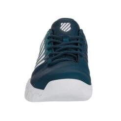 KSwiss Tennisschuhe BigShot Light 4 Indoor/Carpet/Teppich Grünblau Herren -TENNISTOWN Verkäufe KSWISS 07137 436 TENNIS INDOOR BIG SHOT LIGHT 4 3 614x614 1