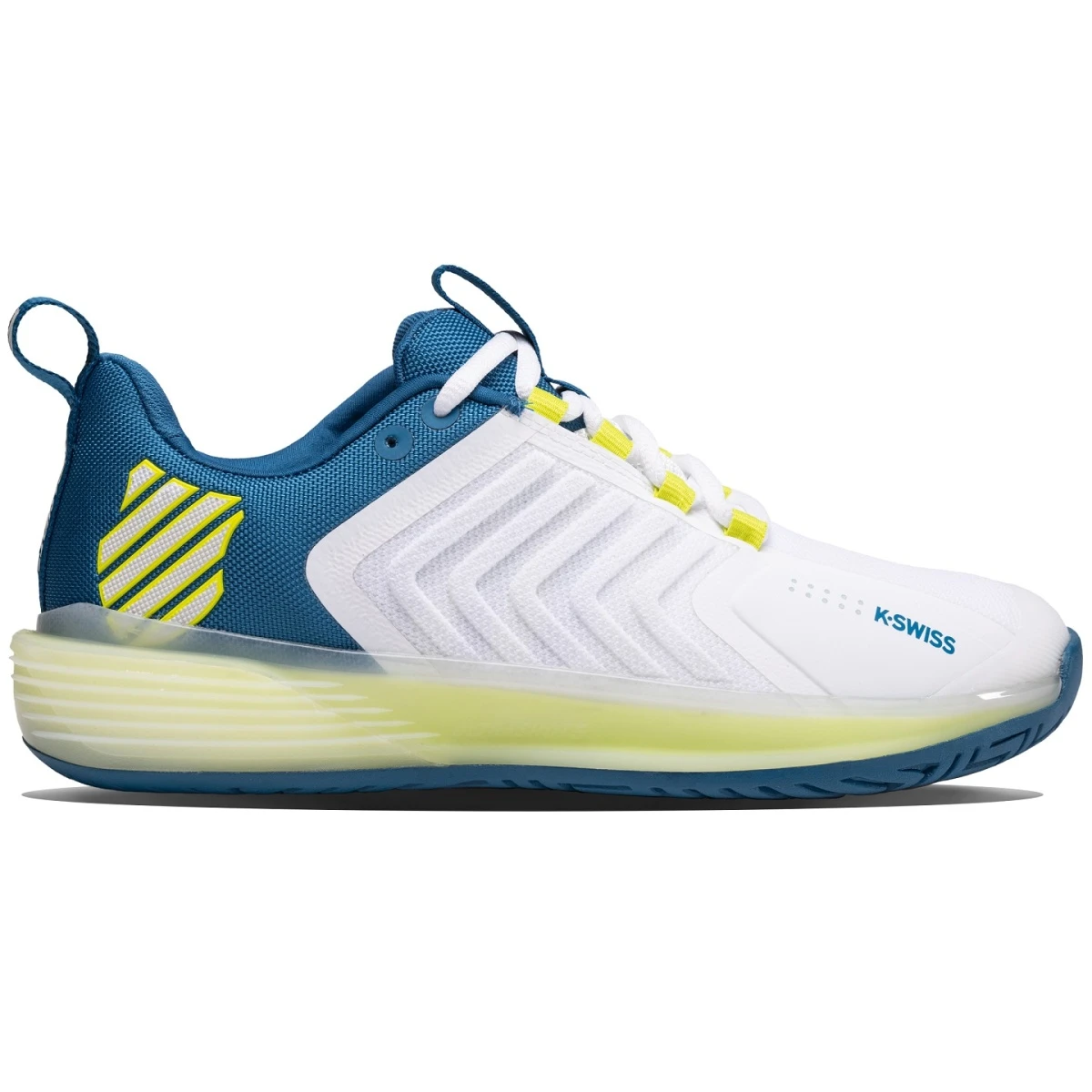 KSwiss Tennisschuhe Ultrashot 3 Allcourt Weiss/blau Herren 3 KSwiss Tennisschuhe Ultrashot 3 Allcourt Weiss/blau Herren