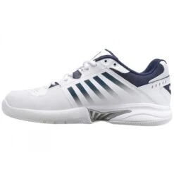 KSwiss Tennisschuhe Receiver V Allcourt Weiss/peacoatblau Herren -TENNISTOWN Verkäufe KSwiss 07393 177 Reveiver V Tennisschuh 5 1200x1200 1