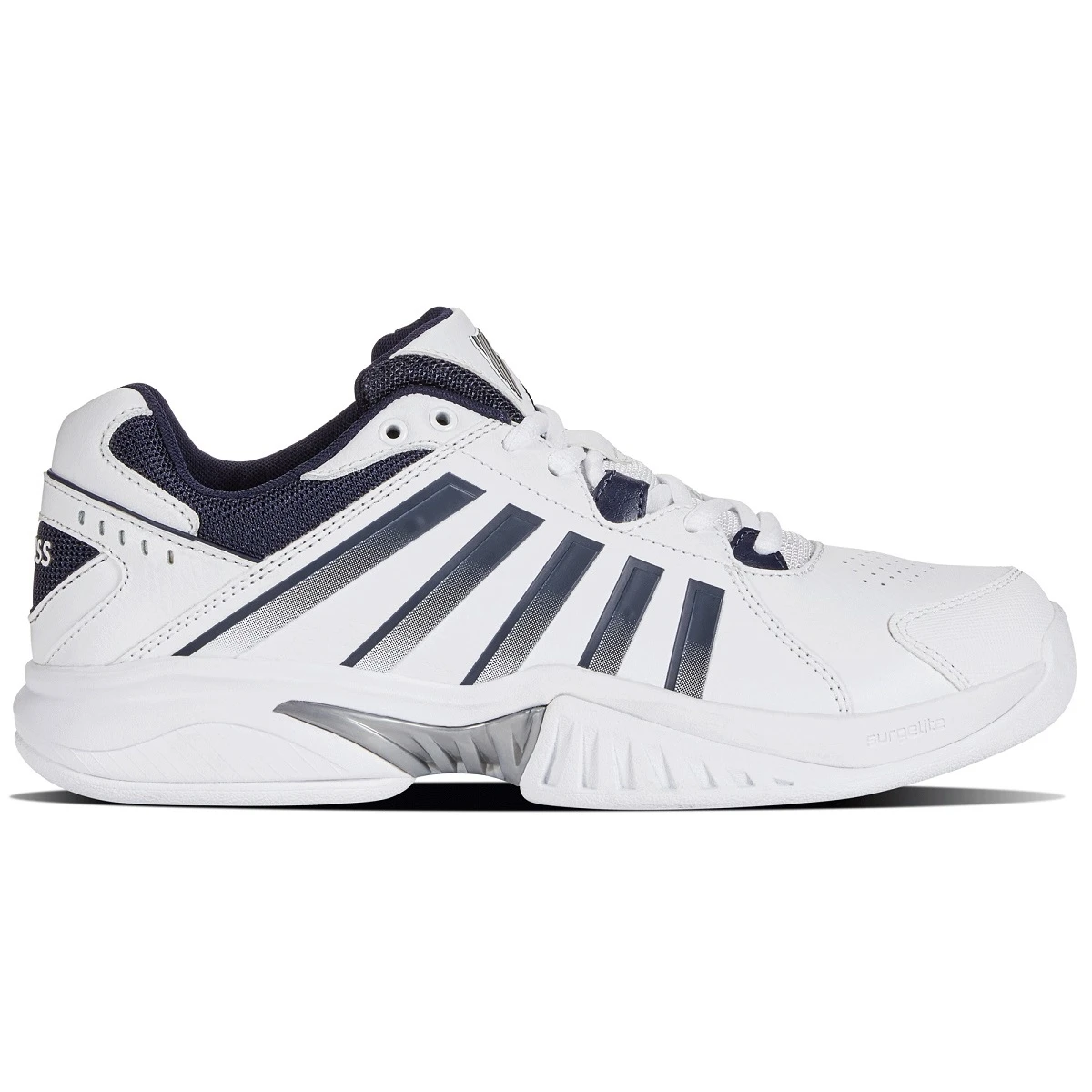 KSwiss Tennisschuhe Receiver V Indoor/Carpet/Teppich Weiss Herren 3 KSwiss Tennisschuhe Receiver V Indoor/Carpet/Teppich Weiss Herren