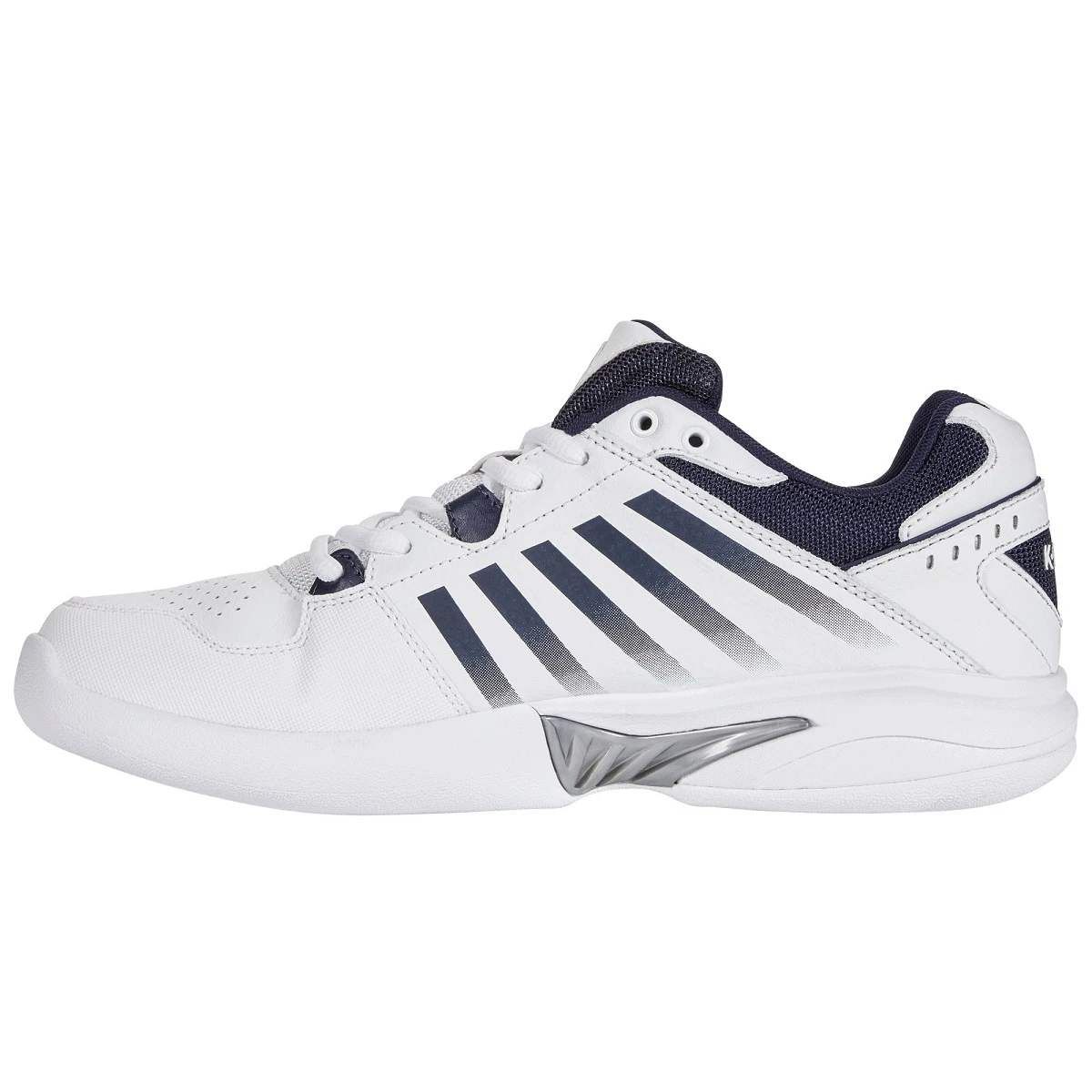 KSwiss Tennisschuhe Receiver V Indoor/Carpet/Teppich Weiss Herren 8 KSwiss Tennisschuhe Receiver V Indoor/Carpet/Teppich Weiss Herren – Bild 6