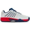 KSwiss Tennisschuhe Express Light 3 Clay/Sandplatz 2023 Weiss/opalblau Herren -TENNISTOWN Verkäufe KSwiss 08563 176 Express Light Schuh201 1200x1200 1