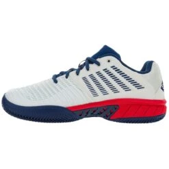KSwiss Tennisschuhe Express Light 3 Clay/Sandplatz 2023 Weiss/opalblau Herren -TENNISTOWN Verkäufe KSwiss 08563 176 Express Light Schuh204 1200x1200 1