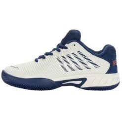 KSwiss Tennisschuhe Hypercourt Express 2 Clay/Sandplatz 2023 Weiss/opalblau Kinder -TENNISTOWN Verkäufe KSwiss 86614 146 Hypercourt Express Schuh204 1200x1200 1