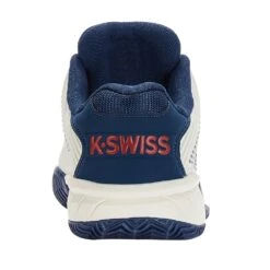 KSwiss Tennisschuhe Hypercourt Express 2 Clay/Sandplatz 2023 Weiss/opalblau Kinder -TENNISTOWN Verkäufe KSwiss 86614 146 Hypercourt Express Schuh205 999x999 1