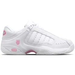 KSwiss Tennisschuhe Defier RS Allcourt (Stabil) Weiss/pink Damen -TENNISTOWN Verkäufe KSwiss 91033 955 Defier Tennisschuh202 1200x1200 1